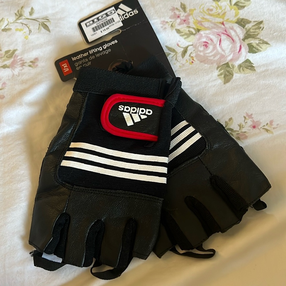 Leather lifting gloves